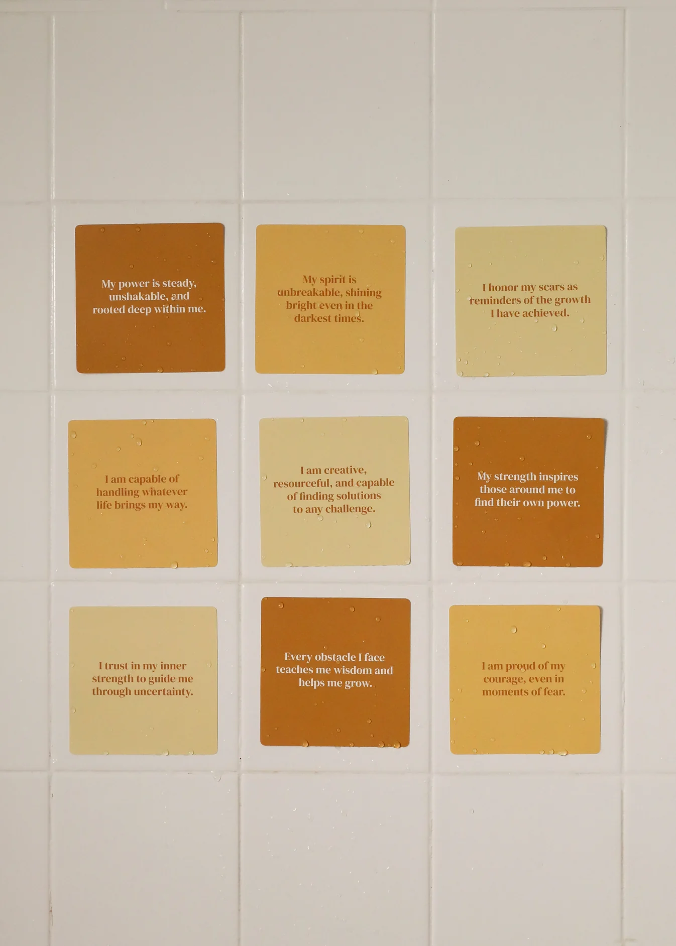 Strength Shower Affirmations™ 2