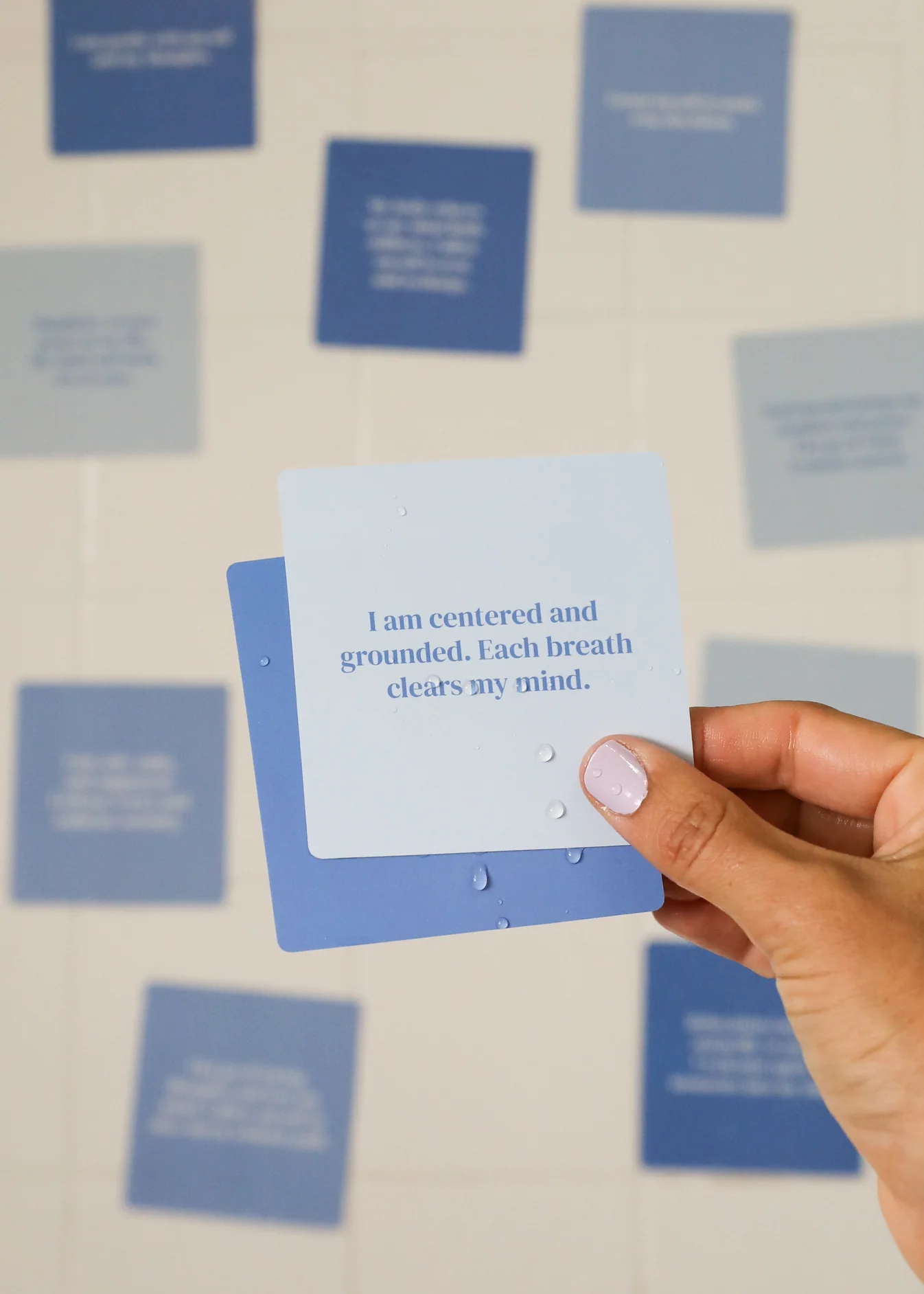 Calm Shower Affirmations™